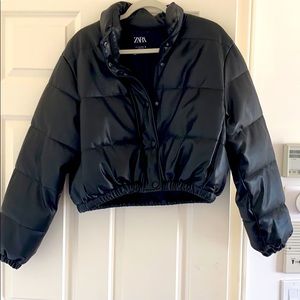 Cropped Puffer Jacket